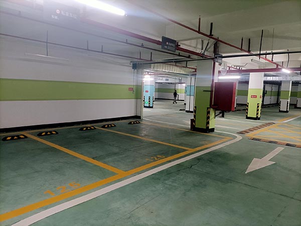 港南小区划线